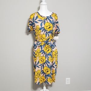 NWT Lularoe Marly Floral Dress with Pockets Medium